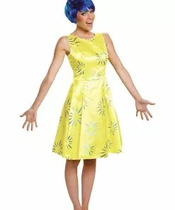 Disguise Disney Inside Out Joy Deluxe Costume For Women
