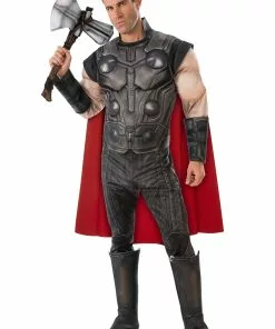 Rubies Costume Co. Inc Deluxe Marvel Avengers Endgame Men's Thor Costume