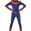 Rubies Costume Co. Inc Deluxe Captain Marvel Costume For Women 1 Rubies Costume Co. Inc Deluxe Captain Marvel Costume For Women -Wonderful Halloween Costumes Shop deluxe captain marvel womens costume