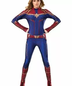 Rubies Costume Co. Inc Deluxe Captain Marvel Costume For Women