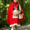 Fun Costumes Girls Deluxe Little Red Riding Hood Costume