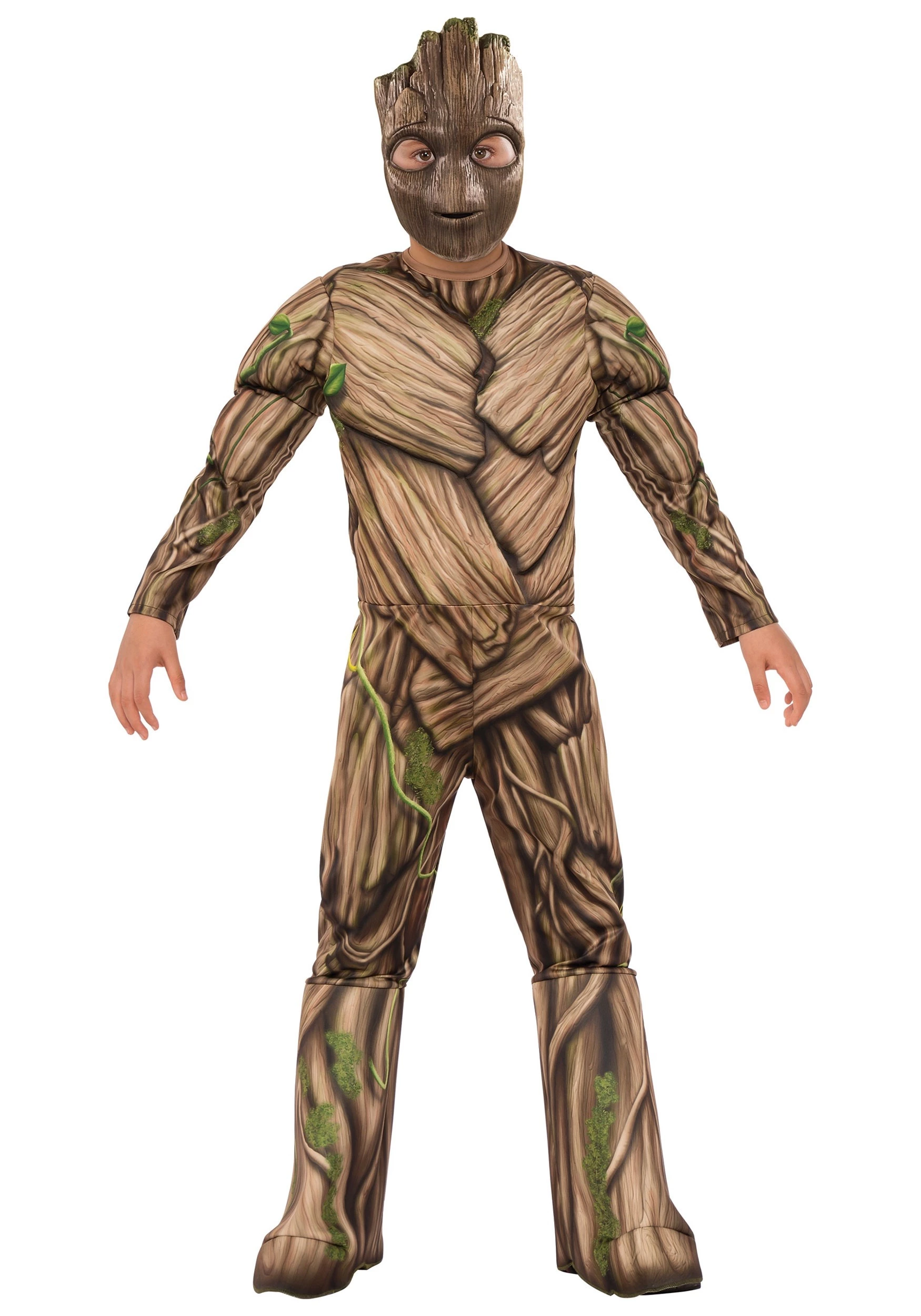 Rubies Costume Co. Inc Kid's Deluxe Groot Costume 3 Rubies Costume Co. Inc Kid's Deluxe Groot Costume