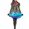 LEG AVENUE Women's Deluxe Mad Hatter Costume -Wonderful Halloween Costumes Shop deluxe mad hatter womens costume