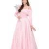 Fun Costumes Women's Deluxe Pink Witch Dress Costume