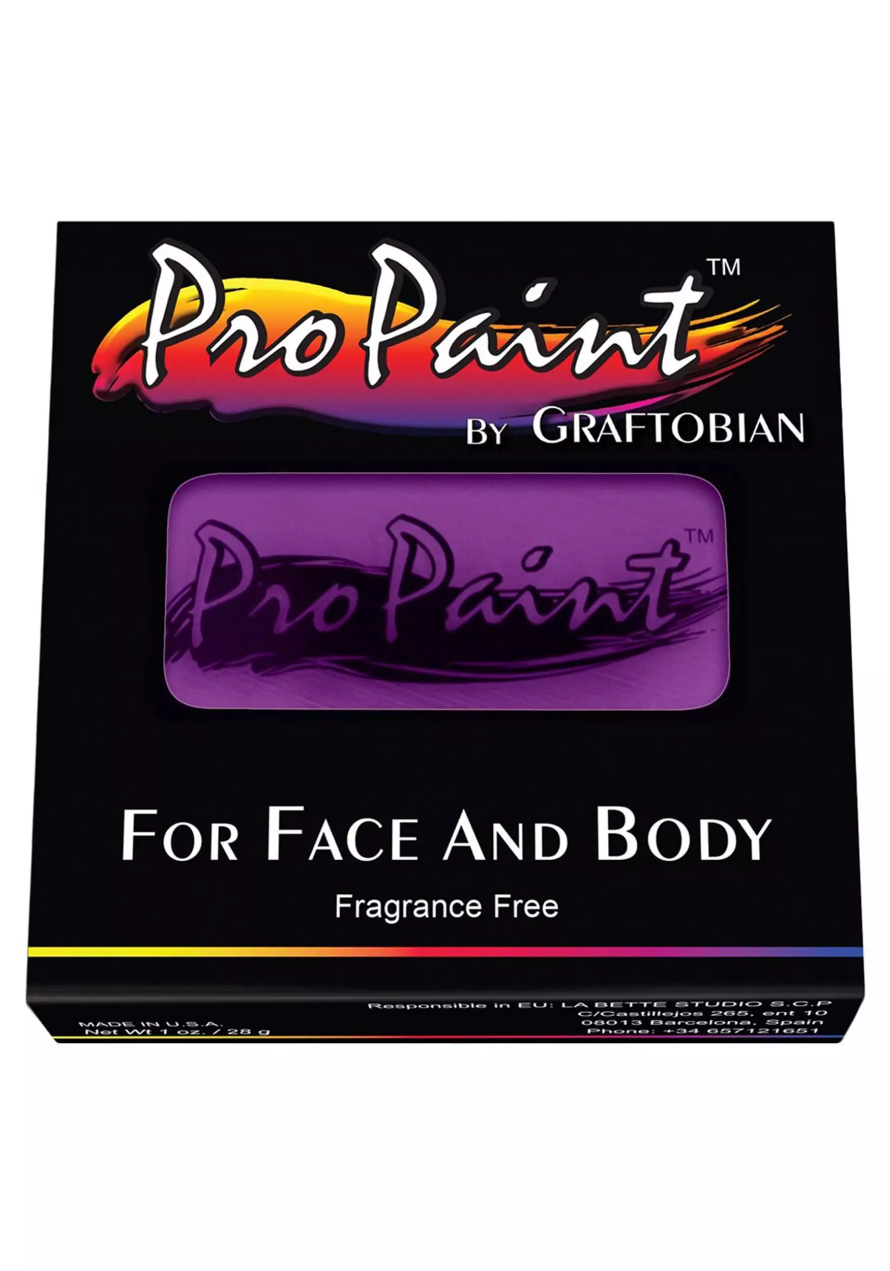 Graftobian Makeup Deluxe Purple 4 Graftobian Makeup Deluxe Purple - Image 2