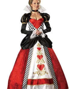 In Character Deluxe Queen Of Hearts Adult Costume