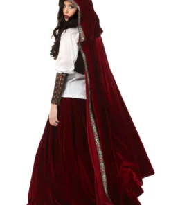 Fun Costumes Deluxe Red Riding Hood Costume -Wonderful Halloween Costumes Shop deluxe red riding hood alt 2