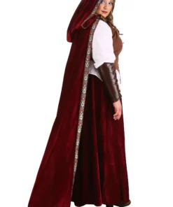Fun Costumes Deluxe Red Riding Hood Plus Size Costume -Wonderful Halloween Costumes Shop deluxe red riding hood alt 7 1
