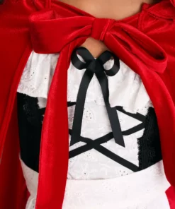Fun Costumes Deluxe Red Riding Hood Girl's Costume -Wonderful Halloween Costumes Shop deluxe red riding hood childs costume alt10