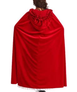 Fun Costumes Deluxe Red Riding Hood Girl's Costume -Wonderful Halloween Costumes Shop deluxe red riding hood childs costume alt7