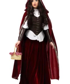 Fun Costumes Deluxe Red Riding Hood Costume