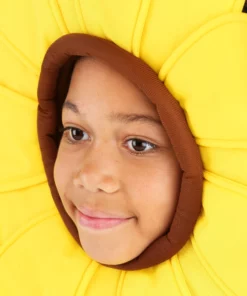 Elope Deluxe Sunny Sunflower Hood 6 Elope Deluxe Sunny Sunflower Hood -Wonderful Halloween Costumes Shop deluxe sunflower hood alt 1
