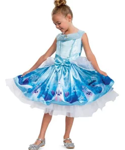 Disguise Disney Deluxe Girl's Cinderella Toddler Costume