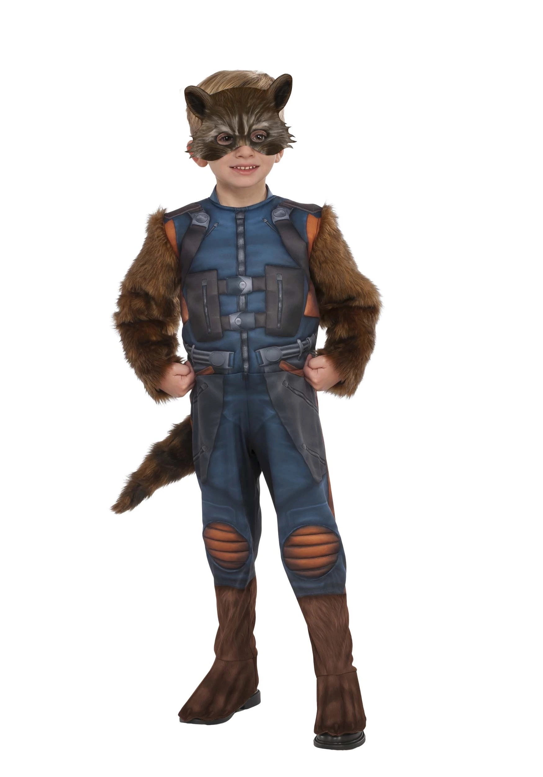 Rubies Costume Co. Inc Rocket Raccoon Deluxe Toddler Costume 3 Rubies Costume Co. Inc Rocket Raccoon Deluxe Toddler Costume