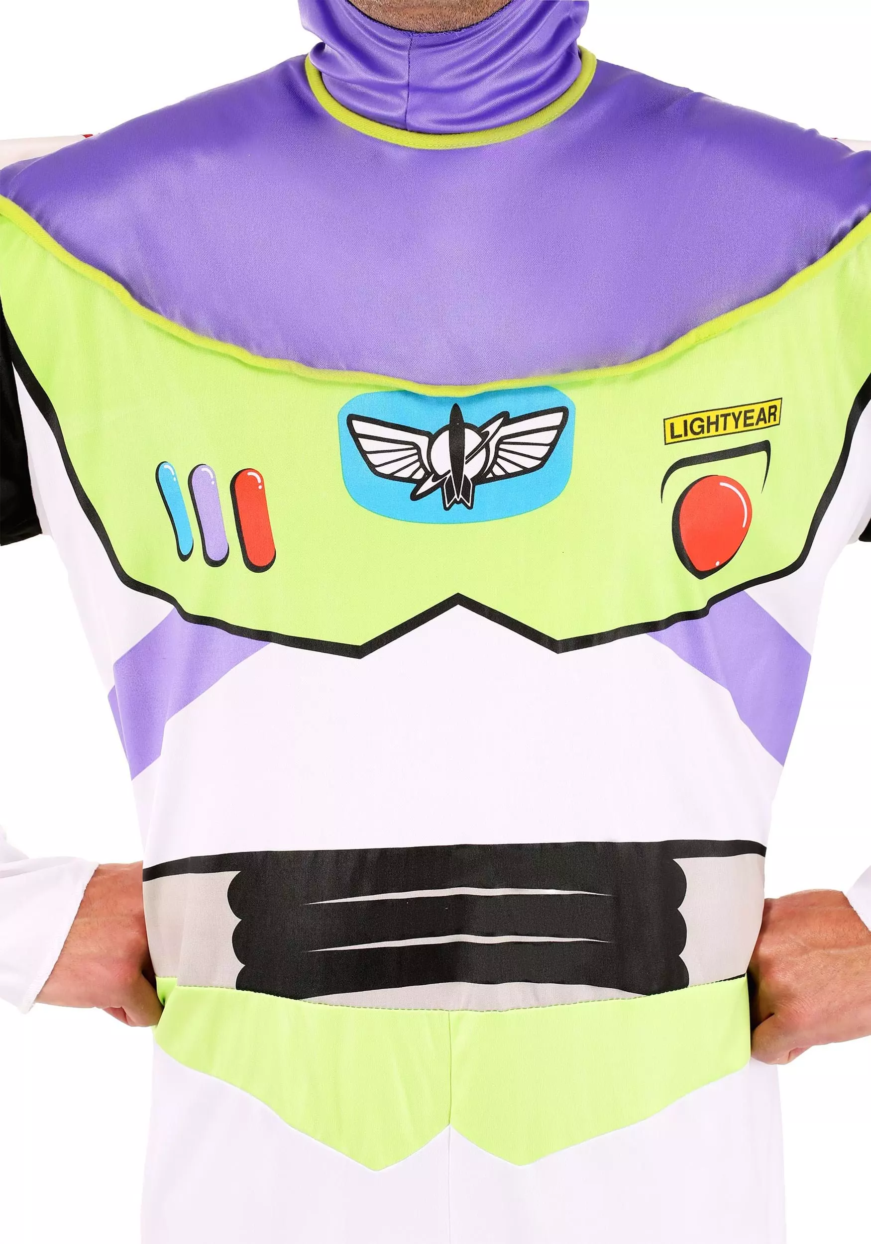 Disguise Deluxe Disney Toy Story Buzz Lightyear Costume For Adults 6 Disguise Deluxe Disney Toy Story Buzz Lightyear Costume For Adults - Image 4