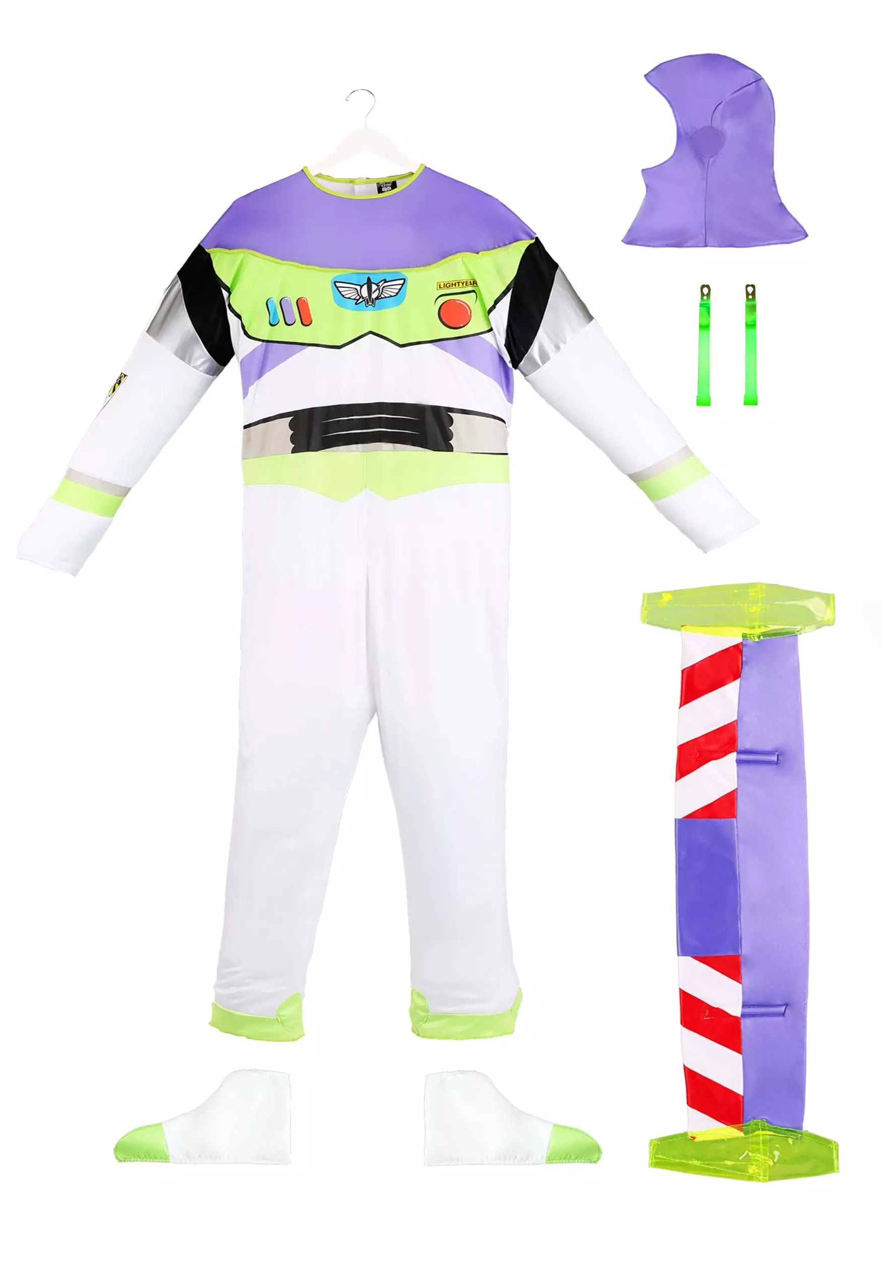 Disguise Deluxe Disney Toy Story Buzz Lightyear Costume For Adults 13 Disguise Deluxe Disney Toy Story Buzz Lightyear Costume For Adults - Image 11