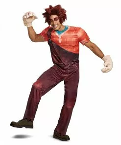 Disguise Men's Deluxe Wreck It Ralph 2 Ralph Costume