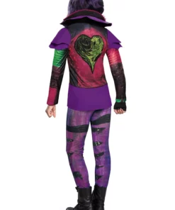Disguise Limited Descendants Deluxe Girl's Mal Costume -Wonderful Halloween Costumes Shop descendants girls mal deluxe costume alt 1