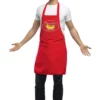 Morris Costumes Dirty Hot Dog Red Apron -Wonderful Halloween Costumes Shop dirty apron hot dog