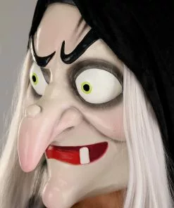 Elope Evil Disney Queen Latex Mask -Wonderful Halloween Costumes Shop disney evil queen latex mask accessory alt 2
