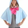 Elope Disney Fairy Godmother Women's Hooded Capelet -Wonderful Halloween Costumes Shop disney fairy godmother hooded capelet