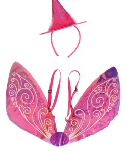 Elope Disney Flora The Fairy Headband & Wings Kit -Wonderful Halloween Costumes Shop disney flora headband wings kit alt 5