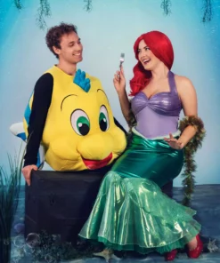 Disguise Limited Deluxe Disney Little Mermaid Ariel Women's Costume 11 Disguise Limited Deluxe Disney Little Mermaid Ariel Women's Costume -Wonderful Halloween Costumes Shop disney little mermaid ariel deluxe adult costume alt 3