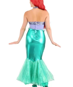 Disguise Limited Deluxe Disney Little Mermaid Ariel Women's Costume 12 Disguise Limited Deluxe Disney Little Mermaid Ariel Women's Costume -Wonderful Halloween Costumes Shop disney little mermaid ariel deluxe adult costume alt 4