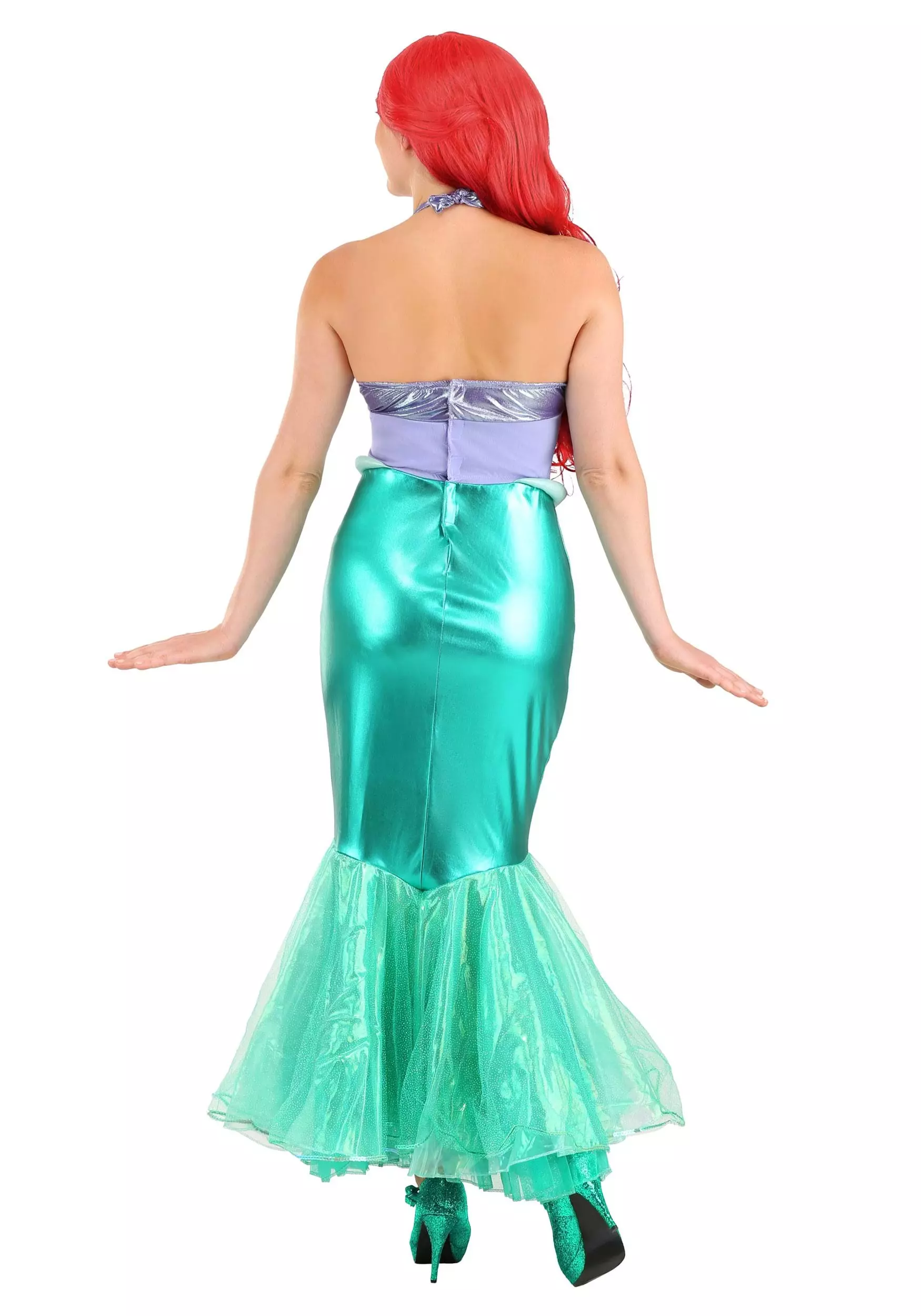 Disguise Limited Deluxe Disney Little Mermaid Ariel Women's Costume 7 Disguise Limited Deluxe Disney Little Mermaid Ariel Women's Costume - Image 5