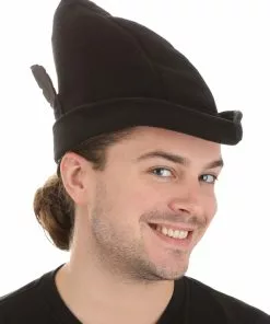 Yao Hats Peter Pan Disney Black Hat