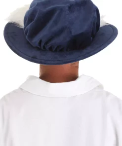 Elope Disney Prince Charming Blue Feather Hat 11 Elope Disney Prince Charming Blue Feather Hat -Wonderful Halloween Costumes Shop disney prince charming hat alt 4