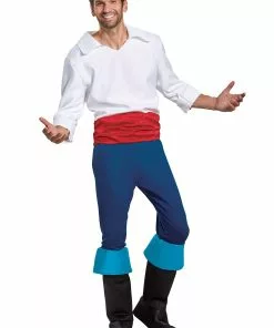 Disguise Limited Disney Prince Eric Deluxe Mens Costume -Wonderful Halloween Costumes Shop disney prince eric deluxe adult costume alt 8