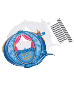 Disguise Cinderella Disney Princess Carriage Adaptive Wheelchair Cover Costume -Wonderful Halloween Costumes Shop disney princess carriage adaptive wheelchair cover alt 1