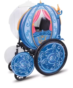 Disguise Cinderella Disney Princess Carriage Adaptive Wheelchair Cover Costume -Wonderful Halloween Costumes Shop disney princess carriage adaptive wheelchair cover alt 2