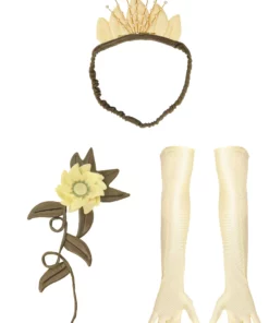 Elope Women's Disney Tiana Princess Costume Kit -Wonderful Halloween Costumes Shop disney tiana princess crown alt 5