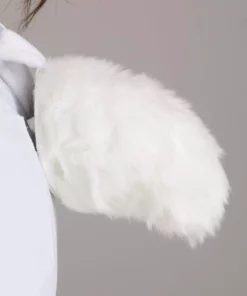 Elope Disney Plush White Rabbit Headband & Tail Kit -Wonderful Halloween Costumes Shop disney white rabbit plush headband tail kit alt 3