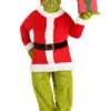 Elope Dr. Seuss Grinch Santa Plus Size Open Face Costume -Wonderful Halloween Costumes Shop dr seuss adult plus grinch santa open face costume