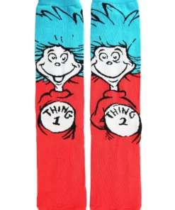 Elope Adult Dr. Seuss Characters Crew Sock 3 Pair Set 11 Elope Adult Dr. Seuss Characters Crew Sock 3 Pair Set -Wonderful Halloween Costumes Shop dr seuss characters adult crew socks 3 pack alt 3