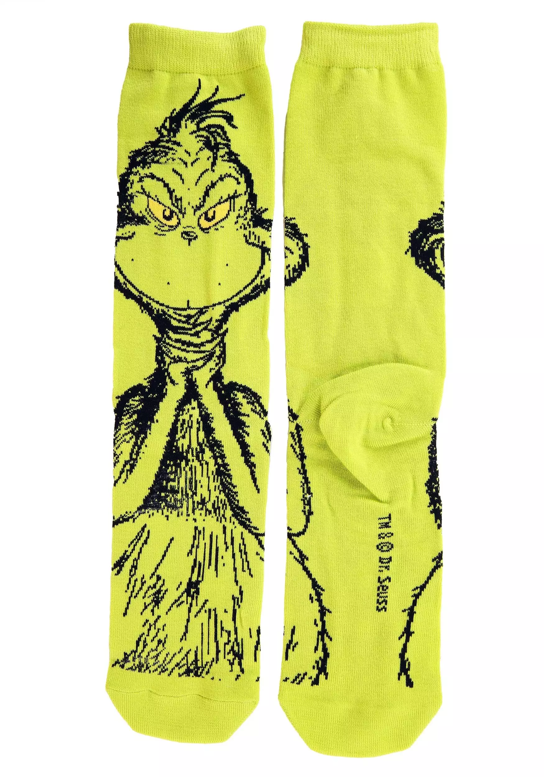 Elope Adult Dr. Seuss Characters Crew Sock 3 Pair Set 7 Elope Adult Dr. Seuss Characters Crew Sock 3 Pair Set - Image 5
