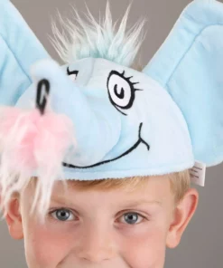 Elope Dr. Seuss Adult Horton Costume Face Headband -Wonderful Halloween Costumes Shop dr seuss horton face headband alt 2