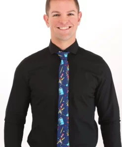 Elope Dr. Seuss Reading Pattern Necktie -Wonderful Halloween Costumes Shop dr seuss reading pattern necktie alt 1