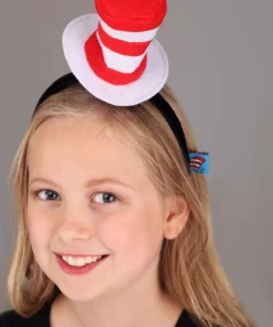 Elope Dr. Seuss The Cat In The Hat Spring Headband Accessory -Wonderful Halloween Costumes Shop dr seuss the cat in the hat spring headband alt 4