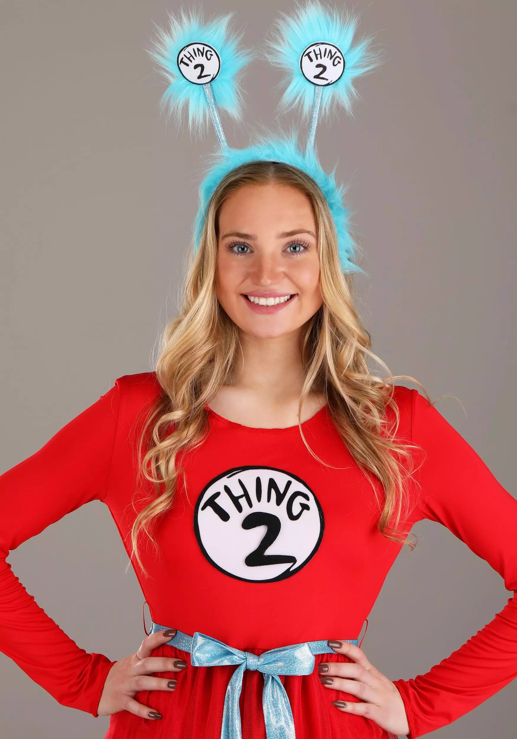 Elope Dr. Seuss Thing 1 & 2 Costume For Women 5 Elope Dr. Seuss Thing 1 & 2 Costume For Women - Image 3