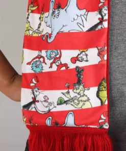 Nanjing Sylva International Trading Co. Ltd Dr. Seuss Winter Hat & Scarf Kit -Wonderful Halloween Costumes Shop dr seuss winter hat scarf kit alt 3