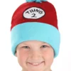 Nanjing Sylva International Trading Co. Ltd Dr. Seuss Thing 2 Pom Pom Beanie -Wonderful Halloween Costumes Shop dr suess thing 2 pom beanie