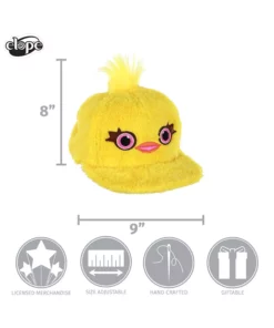 Elope Disney Ducky Toy Story Fuzzy Cap -Wonderful Halloween Costumes Shop ducky fuzzy cap alt 3