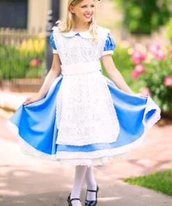 Fun Costumes Elite Alice Girls Costume -Wonderful Halloween Costumes Shop elite alice costume alt 3