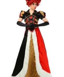 Fun Costumes Women's Plus Size Elite Queen Of Hearts Costume