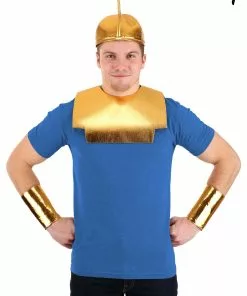 Elope Disney Emperor's New Groove Kronk Hat Cuffs And Collar Costume Kit