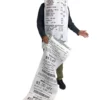 Morris Costumes EXS-ively Long Pharmacy Receipt Adult Costume 2 Morris Costumes EXS-ively Long Pharmacy Receipt Adult Costume -Wonderful Halloween Costumes Shop exs ively long pharmacy receipt adult costume